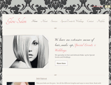 Tablet Screenshot of glowsalonandco.com